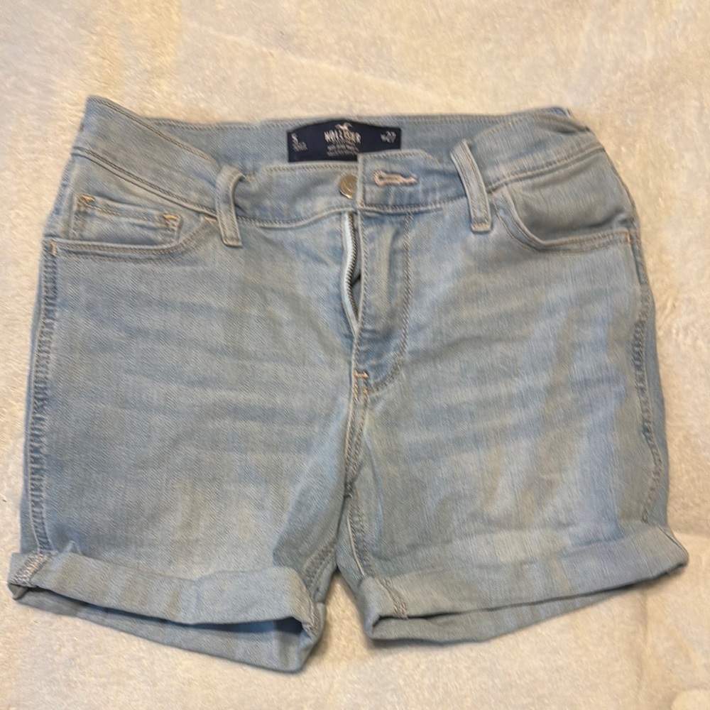 Light Blue Hollister Women's Shorts
